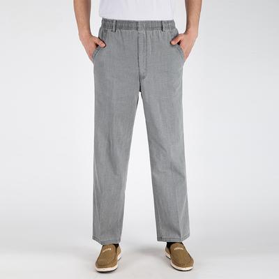 Men's High Waisted Pants Loose Large Size Casual Straight Pants Spring and Summer Light Breathable Pants