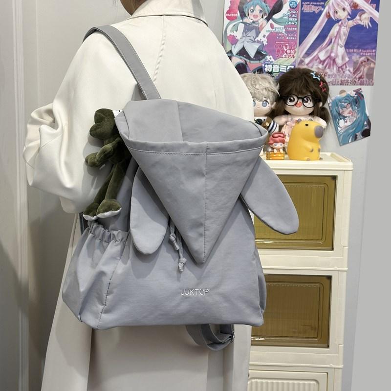 Schoolbag Fashion Personality Large Capacity Shoulder Bag 1011 Going Commuting Autumn New Versatile Casual Women's Backpack