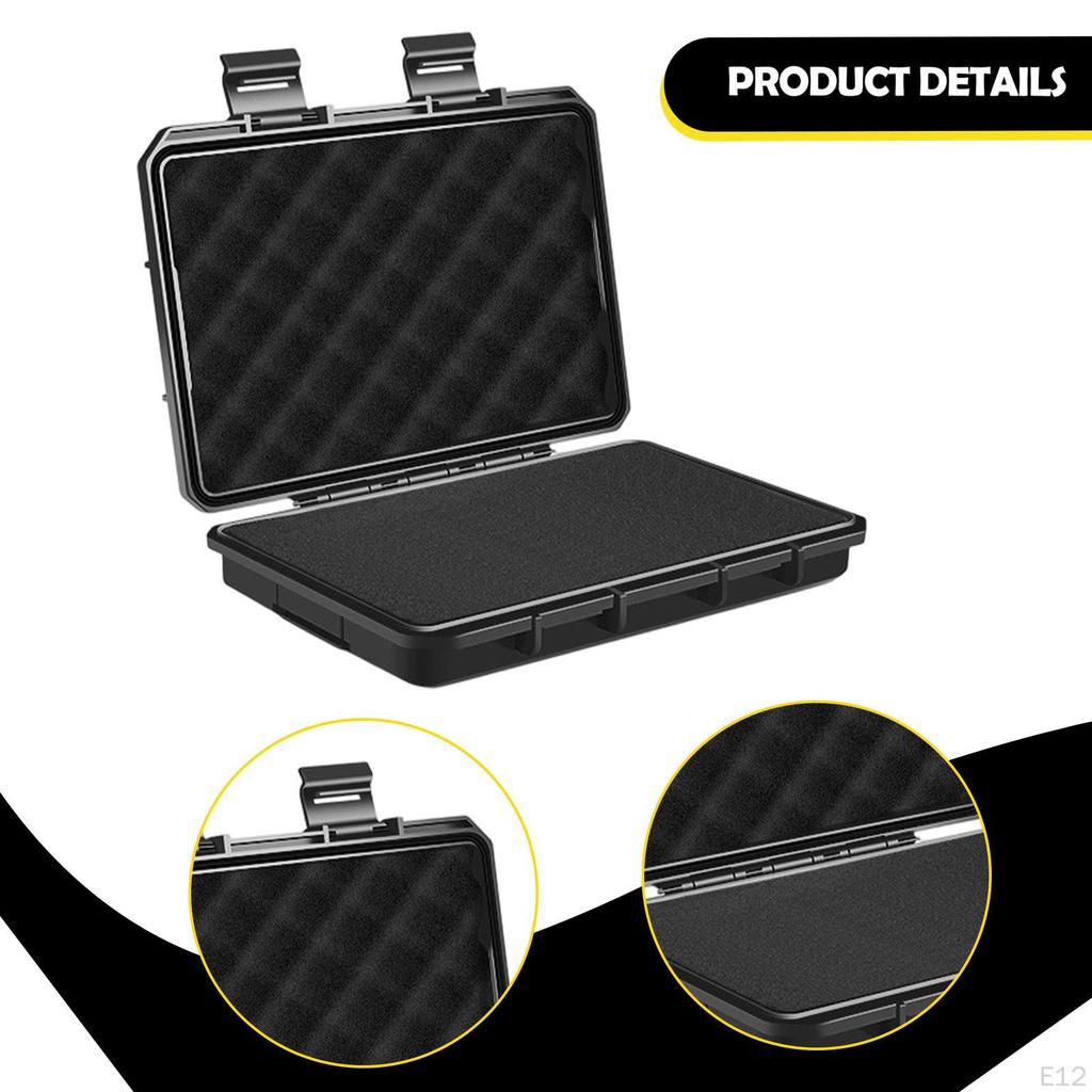 Tvrdé pouzdro pro přenášení Úložný box Organizér pro díly Nástroje Přesný přístroj Testování