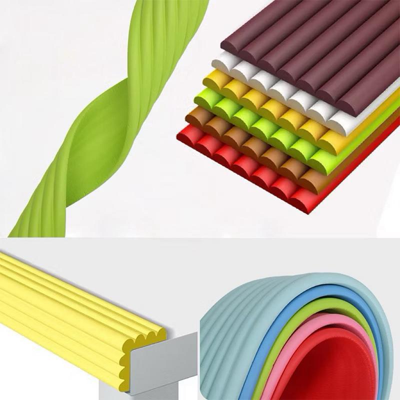 1/2Pcs Baby Safety Foam Corner Guard Edge Protector Kids Aircon Gap Seal Dustproof Energy Saving Home Furniture Edge Protection