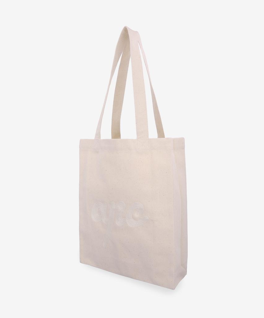 A.P.C. Lou Chanette Tote Bag - Ecru / Coeugm67006Aad