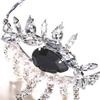 Trendy Eyeglass Frame with Exquisite Diamong Inlay Face Jewelry Accessories Unique Frameless Style Adornment for Women