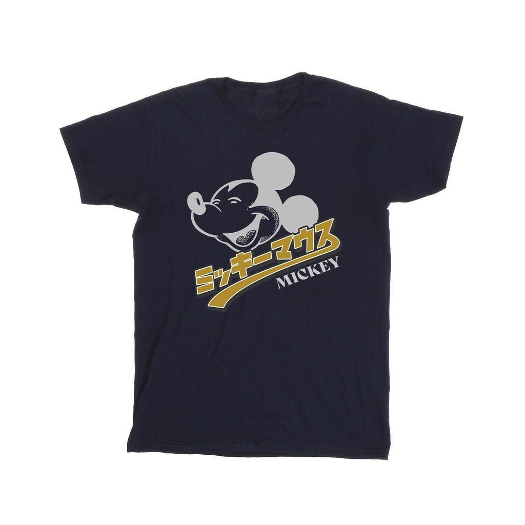 Disney Mens Mickey Mouse Japanese T-Shirt