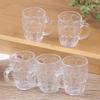 5Pcs Plastic Transparent Wine Beer Cups 1:12 Dollhouse Miniature Accessories