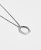 Youth Organic Pendant Necklace - Silver