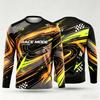 Race Mode Circuit Racing Track Graphic Long Sleeve T Shirt Family Matching Outfits  Motor Racing Sports Jersey Top