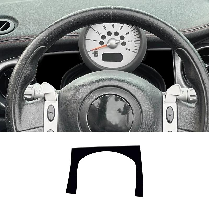 For Mini Cooper R50 R53 2002-2006 Car Dashboard Console Side Air Outlet Cover Trim Soft Carbon Fiber Interior Sticker