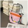 Summer new fashion trend nylon shoulder bag casual messenger women's bag large capacity small square bag