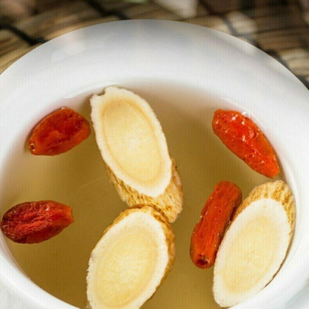 Dried Astragalus Root Slices Natural Huangqi Chinese Herbal Tea