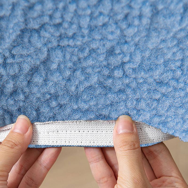 1 Stück Polyesterfaser Elastische Stuhl Sitzbezug DIY Büro Stretch Stuhl Schutzhülle Computer Drehstuhl Sitzbezüge Überwurf