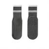 Women's Custom Embroidered Logo Pilates Reformer Socks Knitted Yoga Socks Grip for Autumn Season Crew High Logos Cuff Bottom