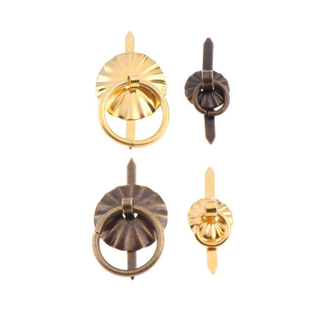 Haplopore Vintage Zinc Zinc Alloy Door Handles Iron Door Knobs Retro Black  Tea Set