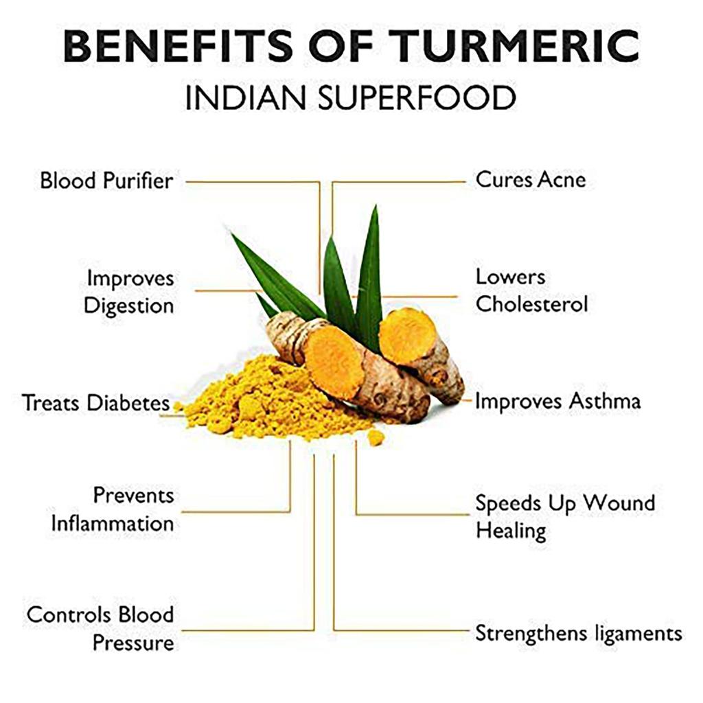 VAHDAM India, Latte Mix, Turmeric Ginger, Caffeine Free, 100g (3.53oz)