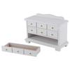 1Celsius12   Cabinet Wooden Model Furniture Bedroom Drawers Cabinet Toy for