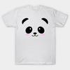 Asiatische Größe Baumwolle Unisex T-Shirt Druck T-Shirt Panda T-Shirt No-Cut Print Reguläre Passform