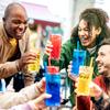 Pack of 100 Colorful Straw Throwaway Straw Bendable Straw Drinking Straw Party Straw Flexible Straw for Drinking