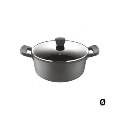 Zapiekanka - Bergner - Retro - Ø 24 cm - Aluminium - Pokrywka w zestawie