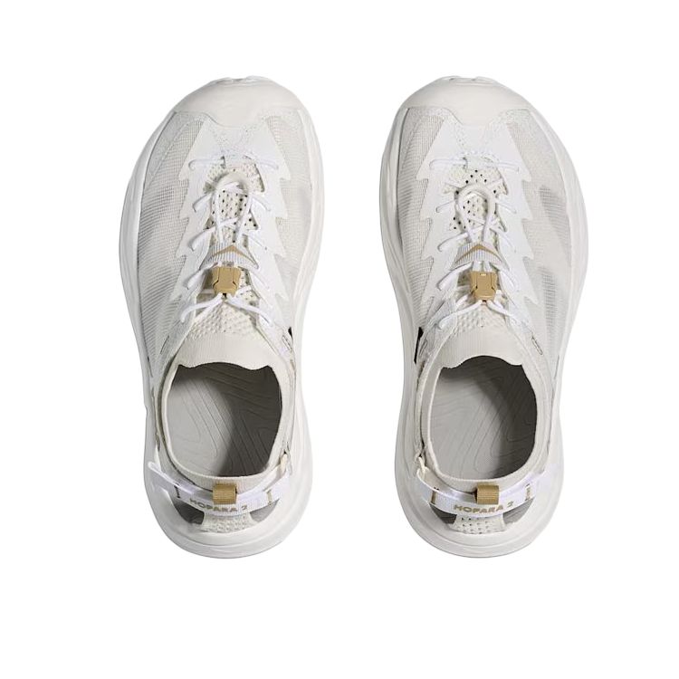 HOKA One One Hopara 2 Bequeme Weiche Wasserschuhe Damenschuhe Weiß 1147670-WWH