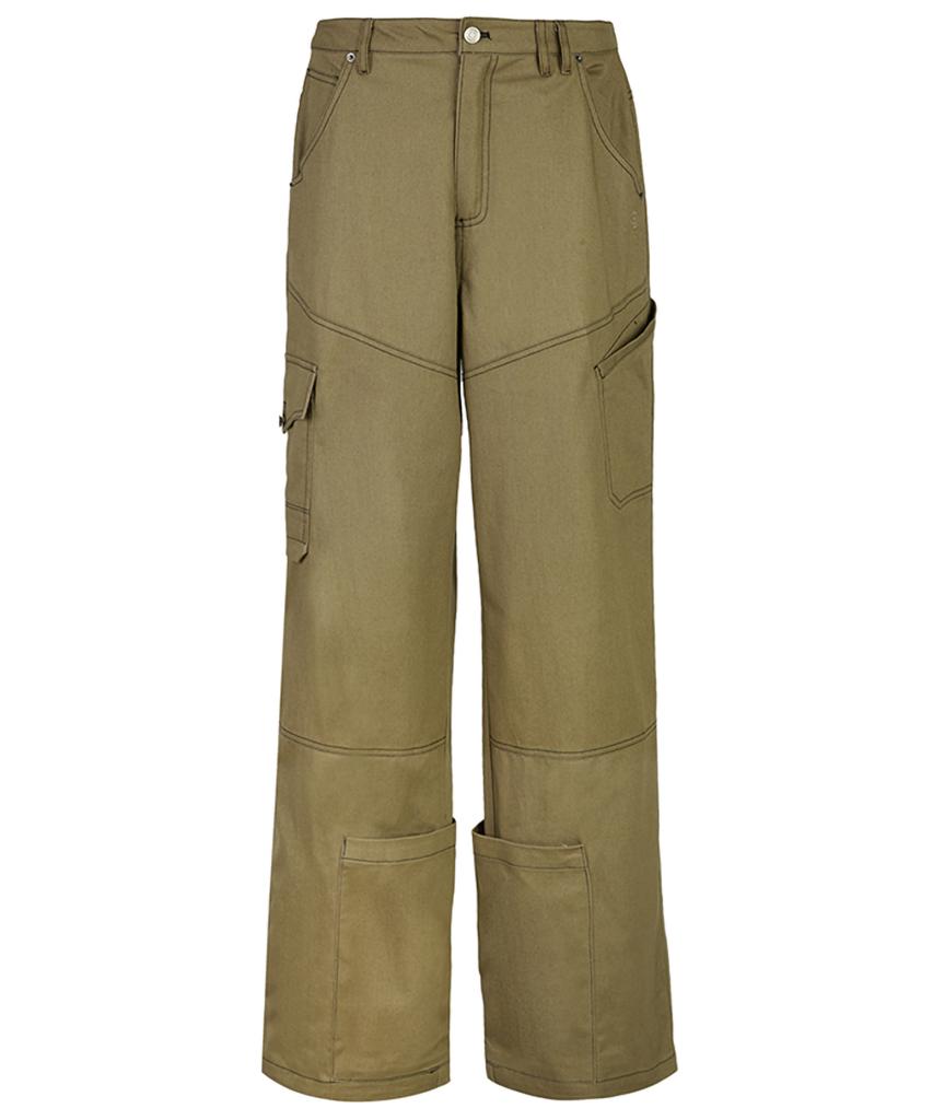 CERRIC Big Pocket Cargo Pants/Brown
