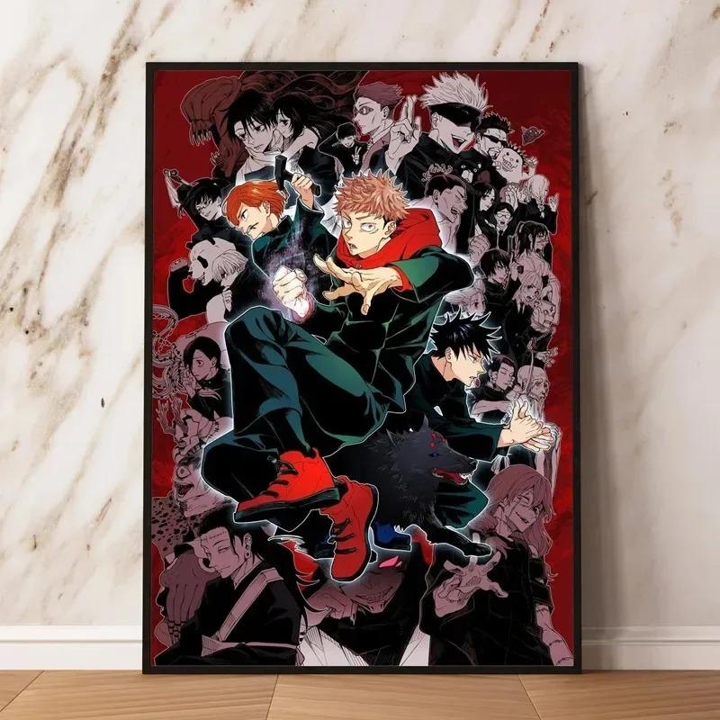 Japan Anime Jujutsu Kaisen Canvas Painting Wall Art Posters and Prints Wall Pictures for Living Home Decoration Gift