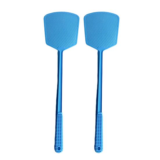 

2 шт. мухобойки с утолщенной длинной ручкой, гибкая, высокая прочность, полая сетка, широкая головка, защита от трещин, инструмент для защиты от комаров в помещении и на открытом воздухе