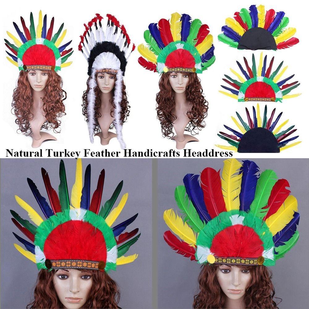 Children's Day Headpiece Fancy Dress Party Headwear New Feather Headdress
