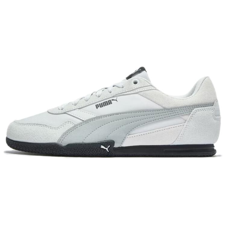 PUMA BELLA DONNA Textile, Synthetic Leather, Split Cow Leather Low top Casual Shoes Women s Gray 403554-15 35.5