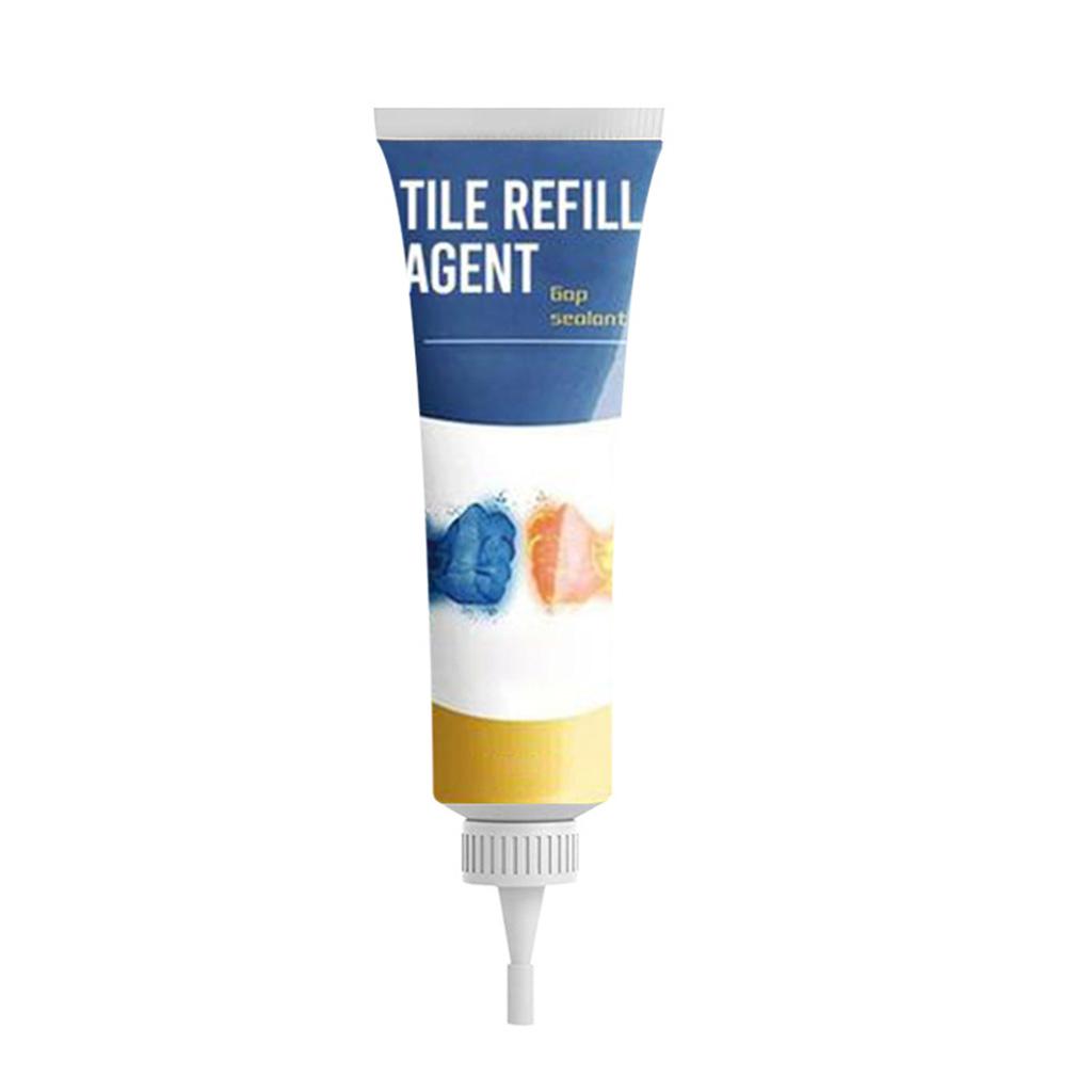 Tile Grout Restoring Agent Tile Grout Squeeze Tube Ceramic Tile Grouting Repair Agent Sealer Colorant Tile Grout Pen 1