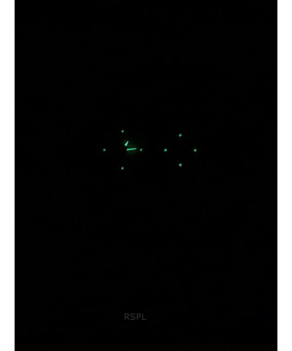 Citizen Ceas de bărbați cronograf analog digital cu cadran maro din oțel inoxidabil nuanță de aur cu quartz JG2103-72X