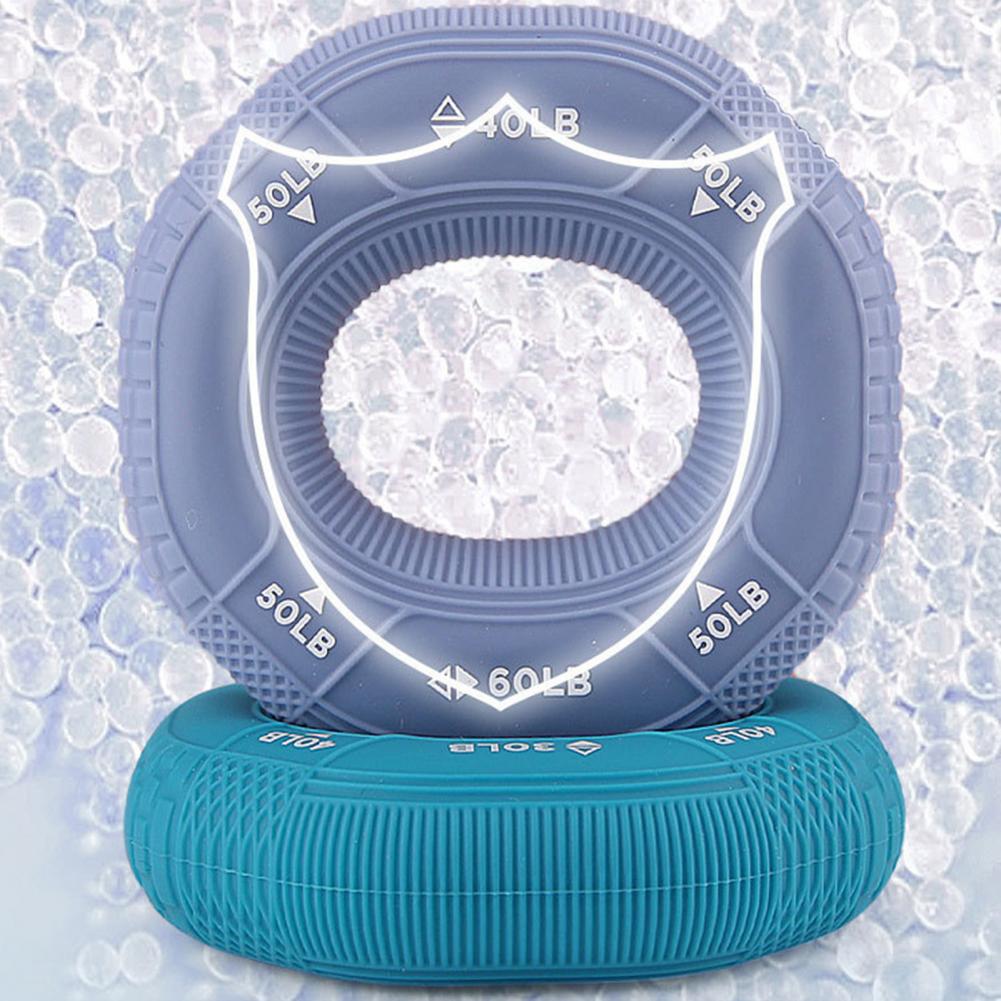 Hand Grip Strengthener Hand Finger Exerciser Forearm Rings Hand Exerciser Silicone Squeezer Grippers for Finger Physical