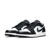 Jordan Air Jordan 1 Panda Low Top Vintage Basketball Shoes Unisex Black White 553558-040(Team855-)