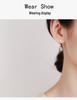 925 Sterling Silver Five-Pointed Star Stud Earrings: Women's Classic and Elegant Fashion Jewelry