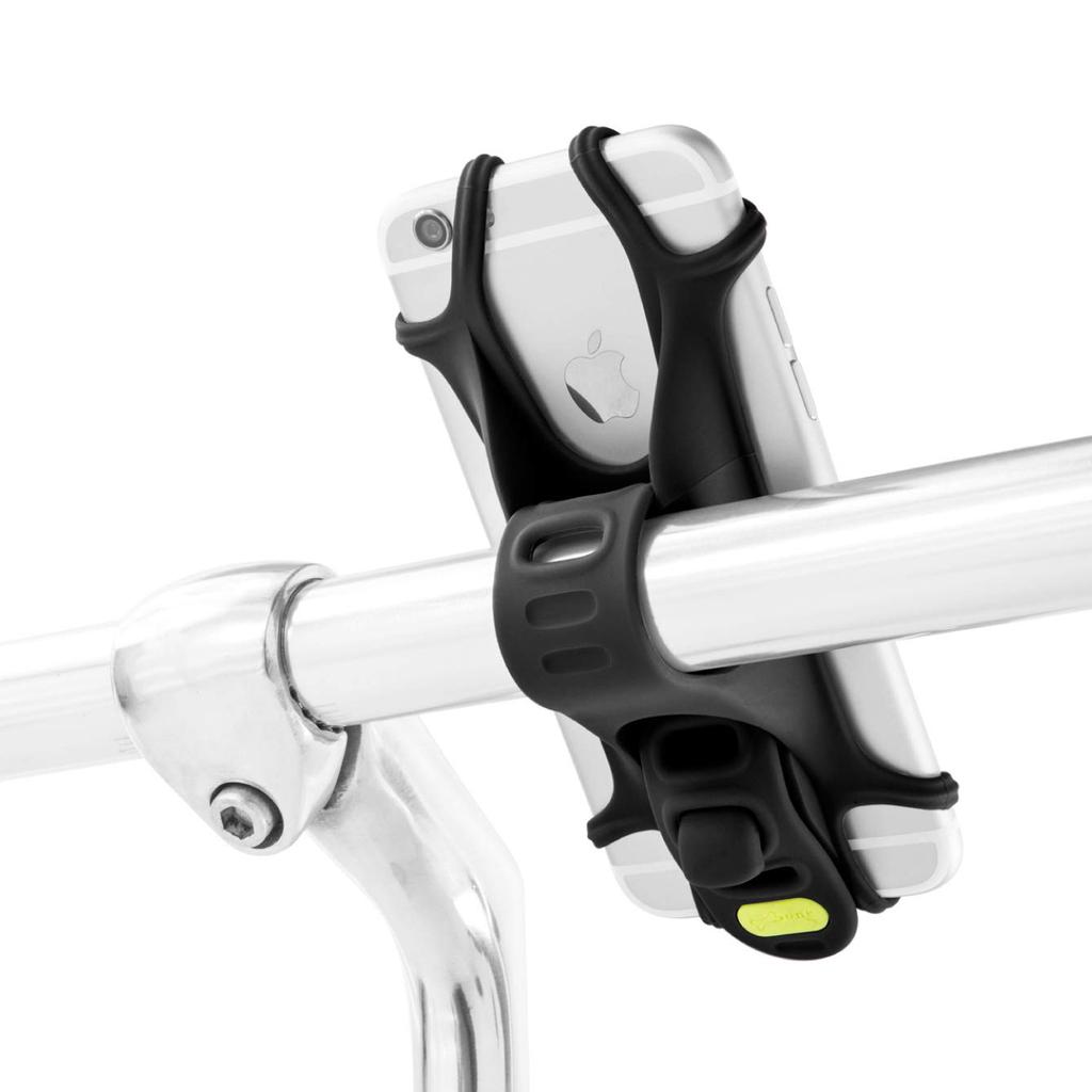 Bone Bike Tie X Bicycle Phone Easy to Attach and Compatible with Inch Sony Samsung iF Design Award Winning Holder, Ultra-Lightweight, All-Silicone