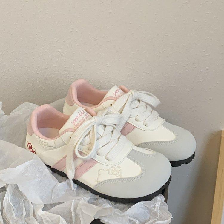 

Casual moral training shoes women s spring new explosion 2025 versatile chic board shoes original sports little white shoes women 40 бежевый