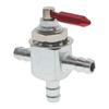 For Dual Tank Systems As Shown 2-Way Fuel Valve Inline Filter Set Metal Construction On-Off-On Switch 14 Inch Barb