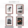 HAKUBA Wooden Picture Floating Photo Frame Feliz The transparent border creates a floating effect that enhances the Suitable for Features a acrylic