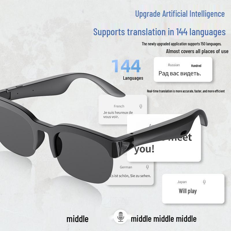 XG88Pro Bezdrátové Bluetooth Chytré brýle - Stereo sluchátka s otevřeným uchem pro cyklistiku a sport