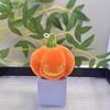 Quirky And Fun Pumpkin Plush Keychain With Creative Sweat Droplet Expressions Accessories For