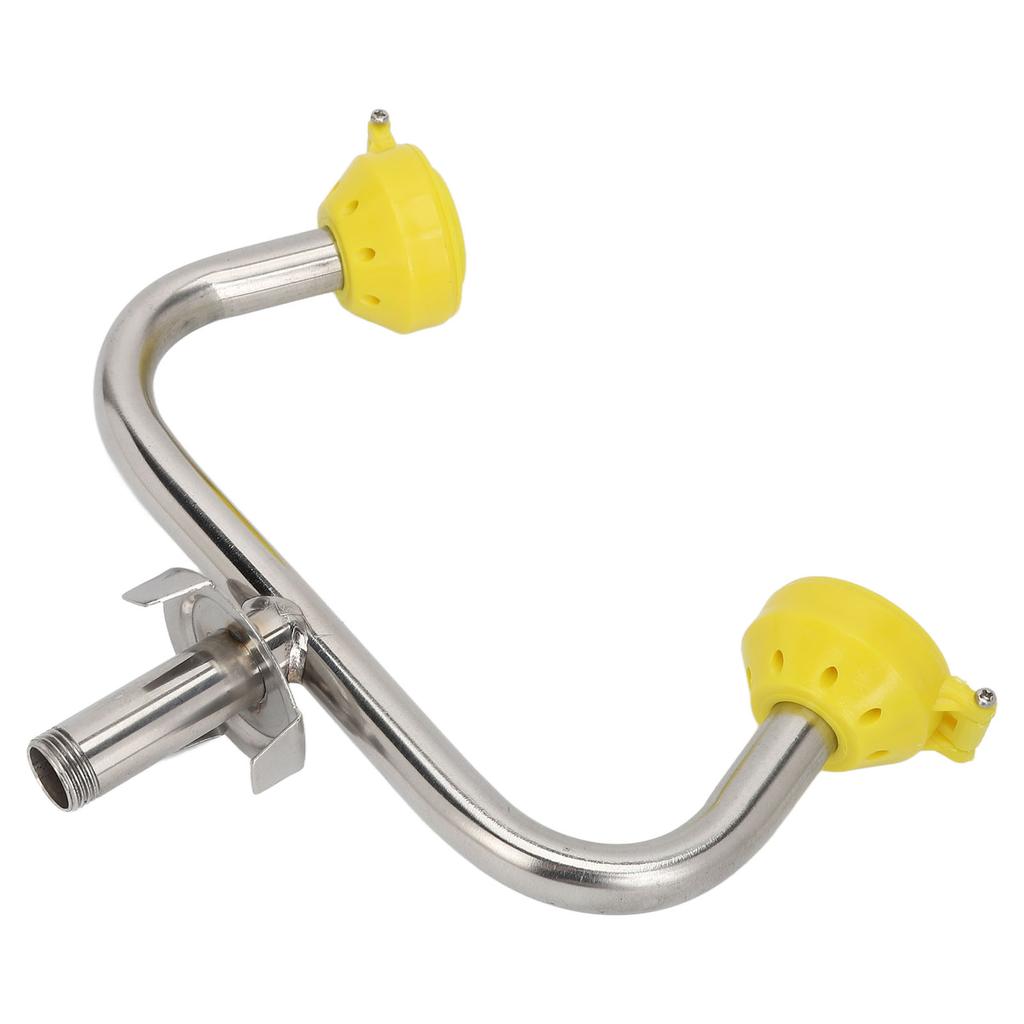 Notfall-Augenspülstation Wasserhahn Wandmontiert Tragbar Zuverlässige Erste-Hilfe-Einheit für Labor Fabrik Industriestandort