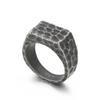 Kalen Stainless Steel Geometric Square Round Ring Men‘s Hip Pop Cool Boy Gift #7-#11 Chunky Anillos Polished Trend Jewelry