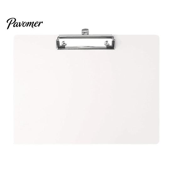 Strong Clamping Clipboard A4 Letter Size Plastic Clipboard, Hard Board with Low Profile School Clip, Lightweight Solid Color for Office Classroom