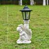 Solar Powered Angel Garden Statue Outdoor Decor Yard Patio Lawn Night Lighting