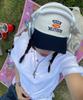 Kibheoseulling 24/7 Ivory & Navy Two-Tone Ball Cap