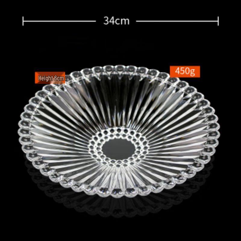 Qianxing Lotus Acrylic Fruit Plate