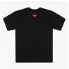 Comme Des Garcons Ax T340 051 1  p1T340 1  Play Back Red Heart Waffen Union Short Sleeve Tee