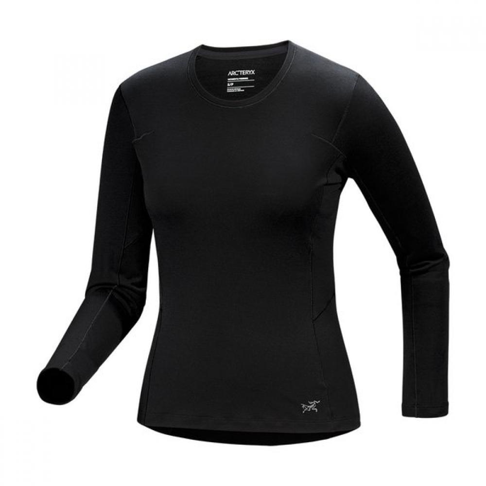 Arc Teryx Fw25 Satoro Sl Merino Wool Crew Neck Ls Women BLACK/SM(95)