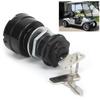 101826201 1012505 Ignition Key Switch 36V - 48V 2-PIN Starter Switch with 2 Keys Ignition Switch for Club Car DS 1996up Electric