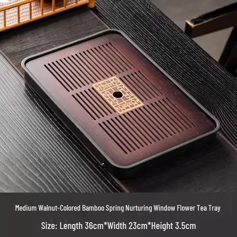 Bamboo Drainage Tea Tray