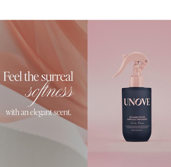UNOVE No-Wash Water Ampoule Treatment 200ml – Leave-In Spray Hair Pack