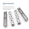 Sliding Door Silent 8-Wheel Stainless Steel Roller with Nylon Bearings for Furniture
